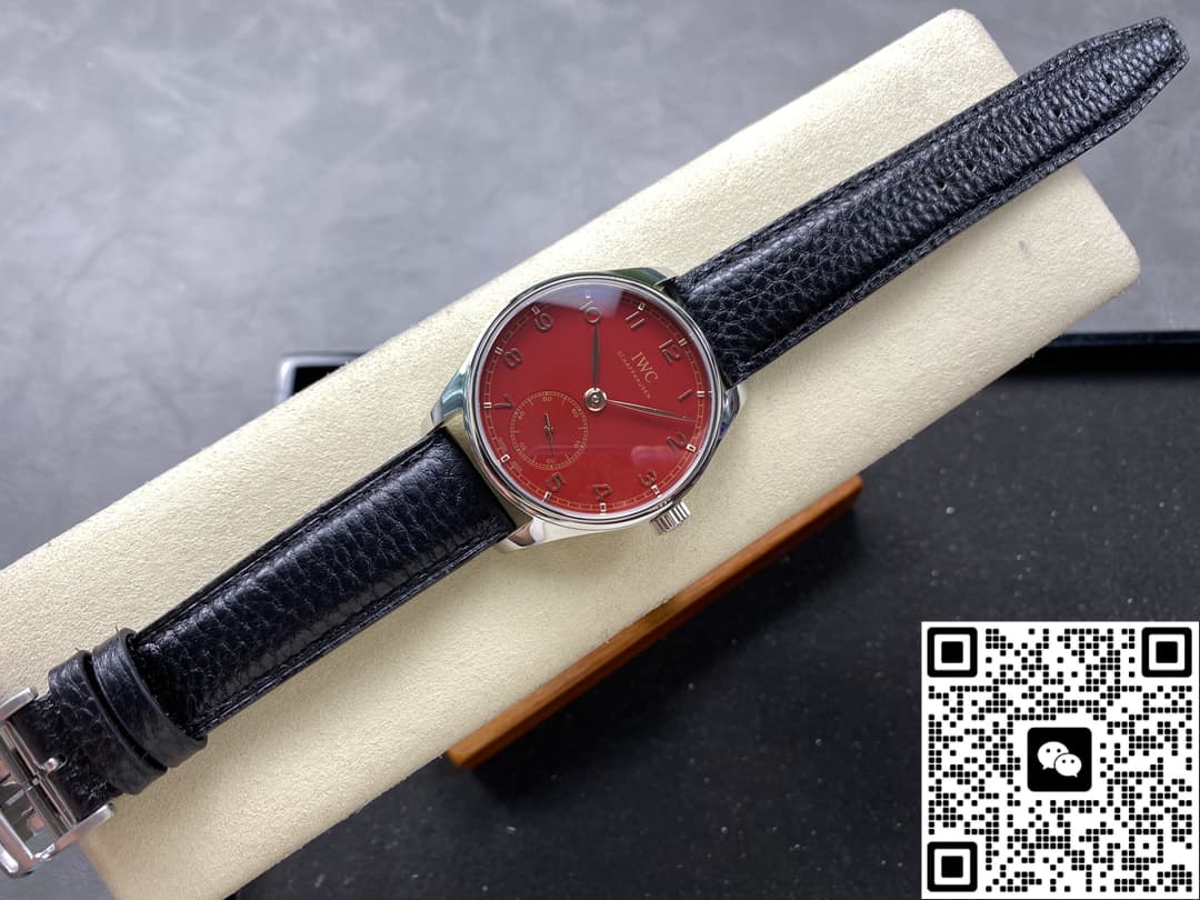 IWC Portugieser IW358315 GR Factory Burgundy Red Dial