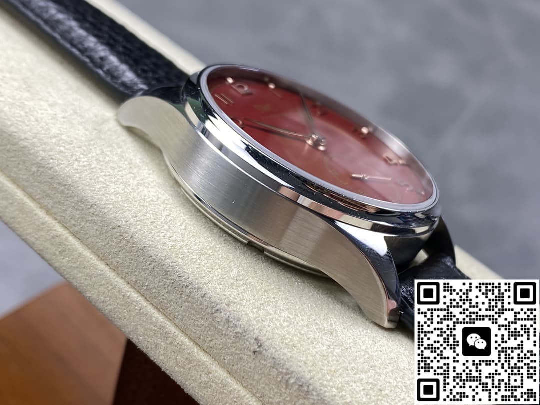 IWC Portugieser IW358315 GR Factory Burgundy Red Dial