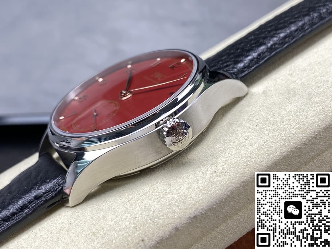 IWC Portugieser IW358315 GR Factory Burgundy Red Dial