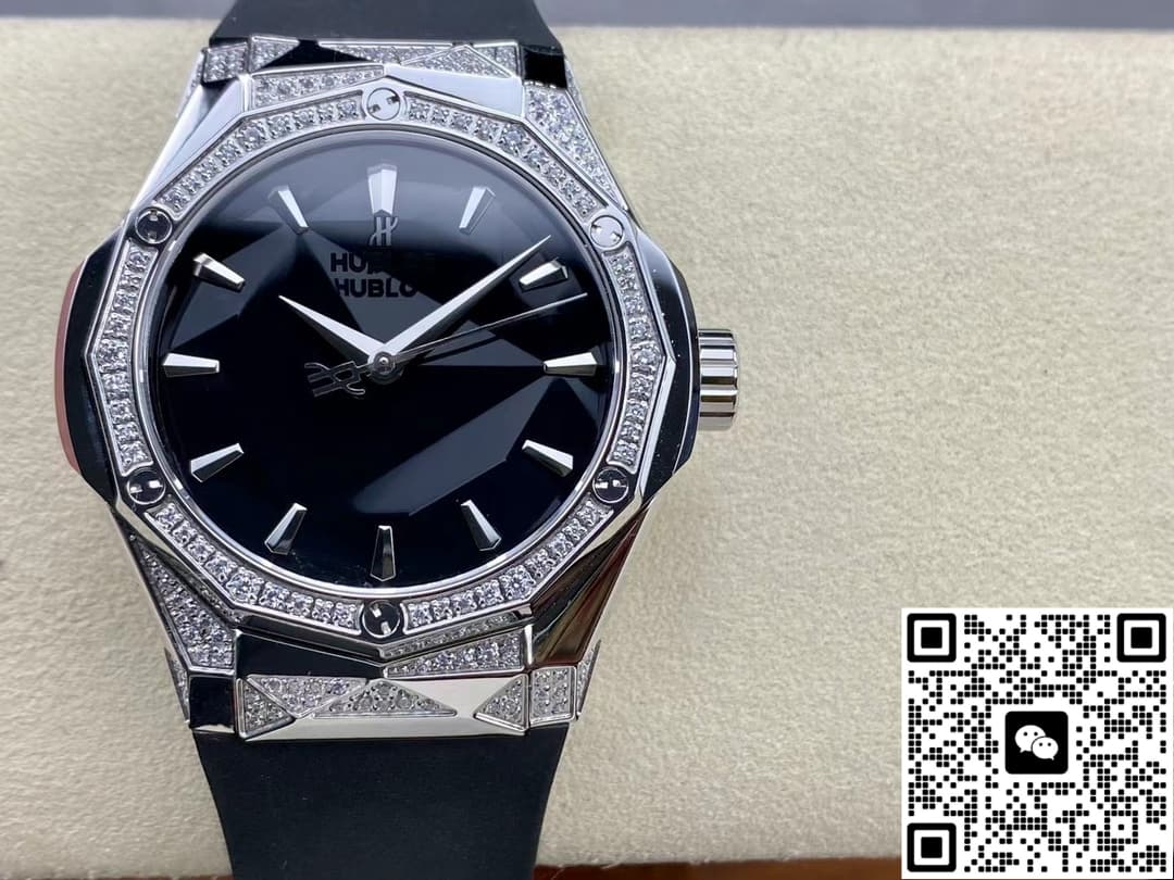 Hublot Classic Fusion 550.NS.1800.RX.1804.ORL19 HB Factory Black Strap
