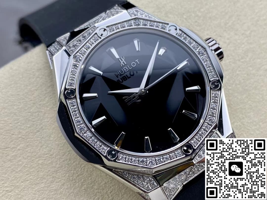 Hublot Classic Fusion 550.NS.1800.RX.1804.ORL19 HB Factory Black Strap