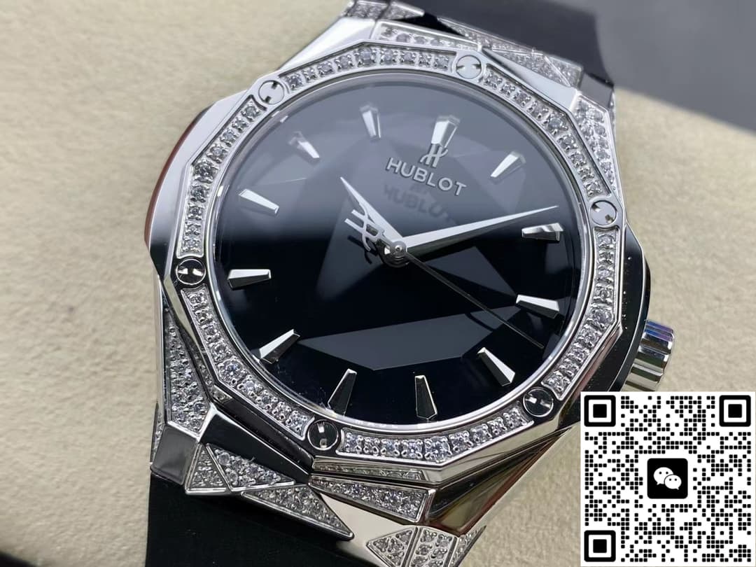 Hublot Classic Fusion 550.NS.1800.RX.1804.ORL19 HB Factory Black Strap