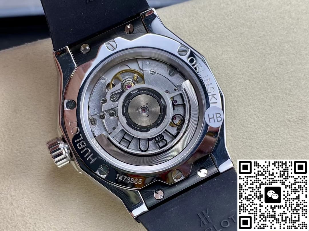 Hublot Classic Fusion 550.NS.1800.RX.1804.ORL19 HB Factory Black Strap