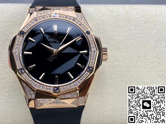 Hublot Classic Fusion 550.OS.1800.RX.1804.ORL19 HB Factory Set Diamonds