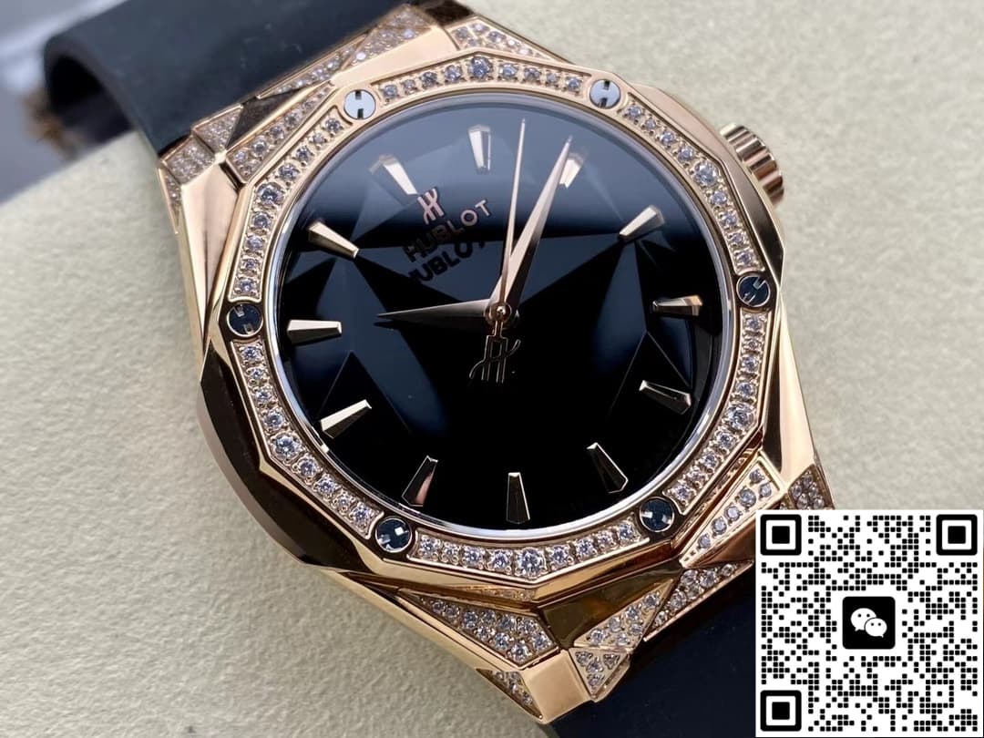 Hublot Classic Fusion 550.OS.1800.RX.1804.ORL19 HB Factory Set Diamonds