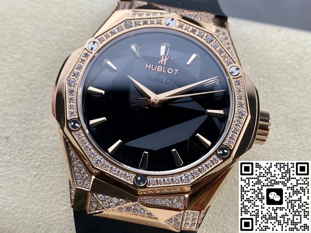 Hublot Classic Fusion 550.OS.1800.RX.1804.ORL19 HB Factory Set Diamonds