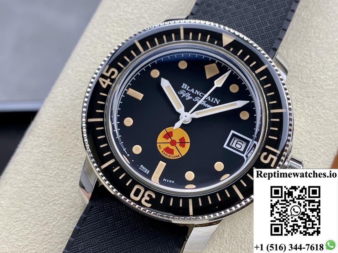 Blancpain Fifty Fathoms 5008D-1130-B64A Tw Factory Black Dial-Rep Time Watches