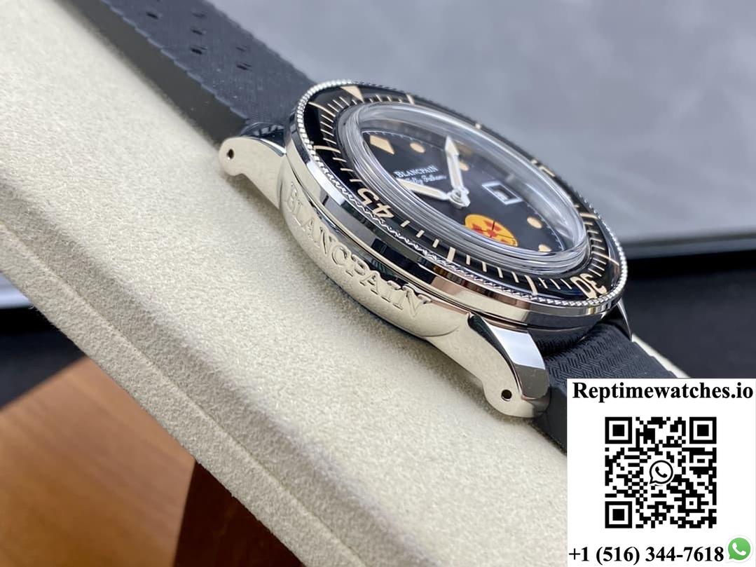 Blancpain Fifty Fathoms 5008D-1130-B64A Tw Factory Black Dial-Rep Time Watches