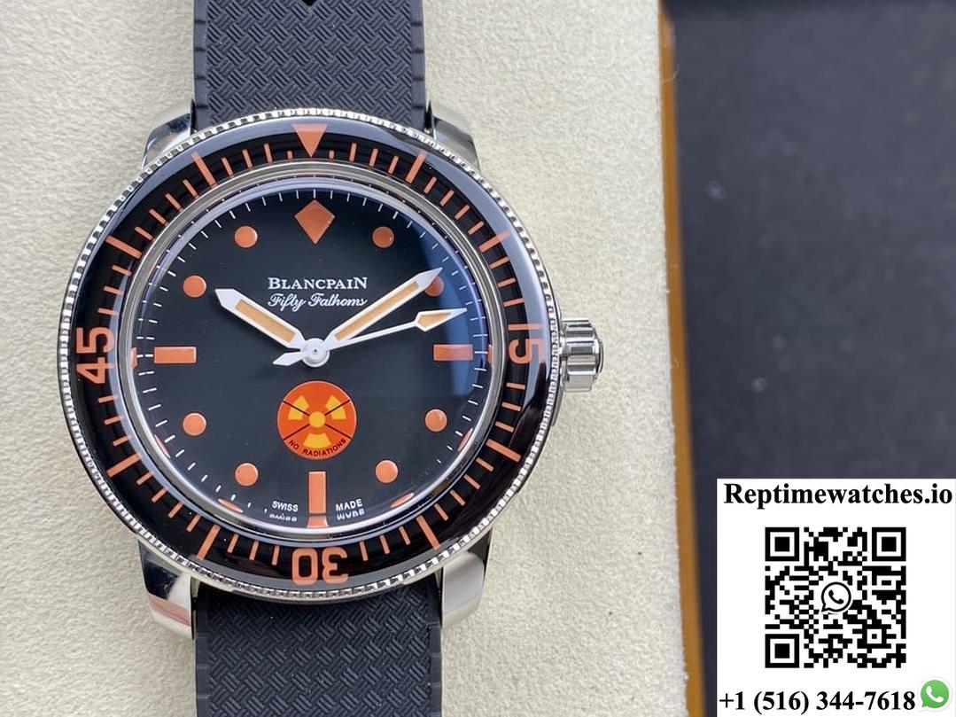 Blancpain Fifty Fathoms 5008E-1130-B64A Tw Factory Rubber Strap-Rep Time Watches