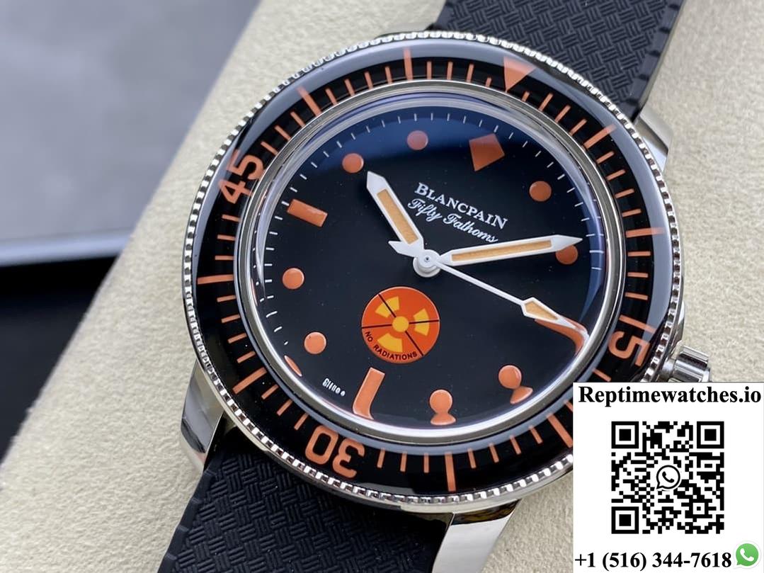 Blancpain Fifty Fathoms 5008E-1130-B64A Tw Factory Rubber Strap-Rep Time Watches