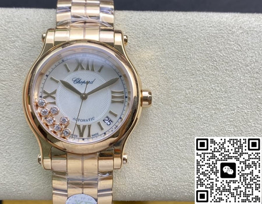 Chopard Happy Sport 274808-5002 YF factory Rose Gold