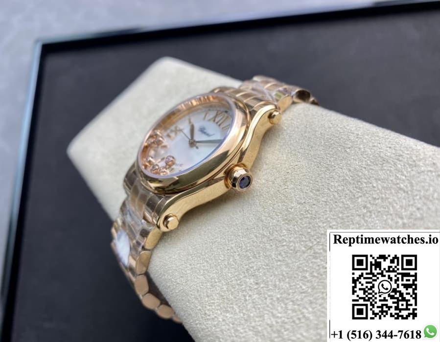 Chopard Happy Sport 274808-5002 Yf Factory Rose Gold-Rep Time Watches