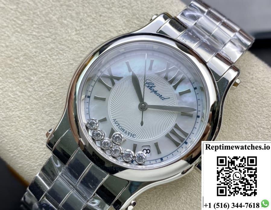 Chopard Happy Sport 278559-3002 Yf Factory Stainless Steel Case-Rep Time Watches