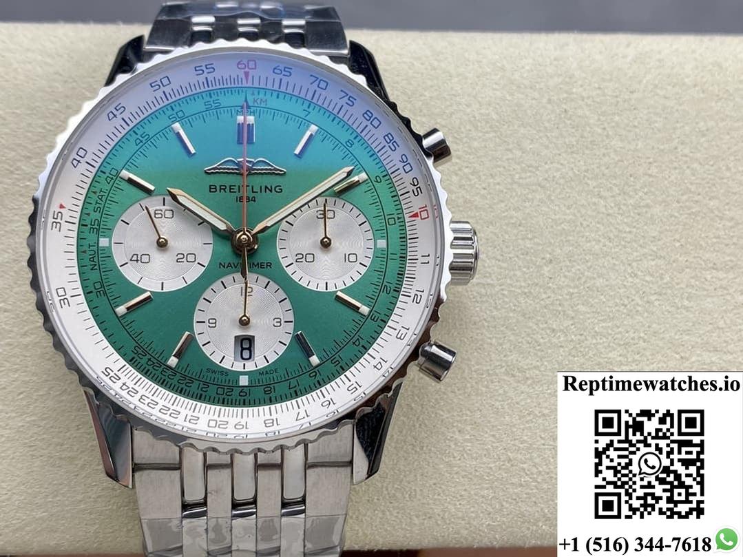 Breitling Aviation Chronograph1 Ab0139211L1A1 Bls Factory Chronograph-Rep Time Watches