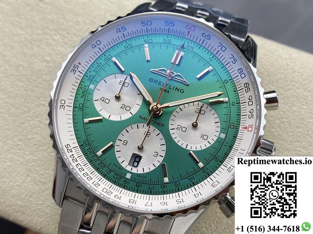 Breitling Aviation Chronograph1 Ab0139211L1A1 Bls Factory Chronograph-Rep Time Watches