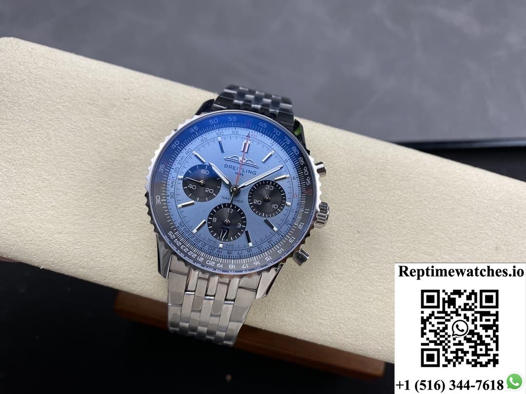 Breitling Aviation Chronograph1 Ab0139241C2A1 Bls Factory Luminous Hour Markers-Rep Time Watches