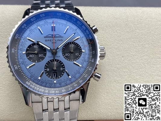 Breitling Aviation Chronograph1 AB0139241C2A1 BLS Factory Luminous Hour Markers