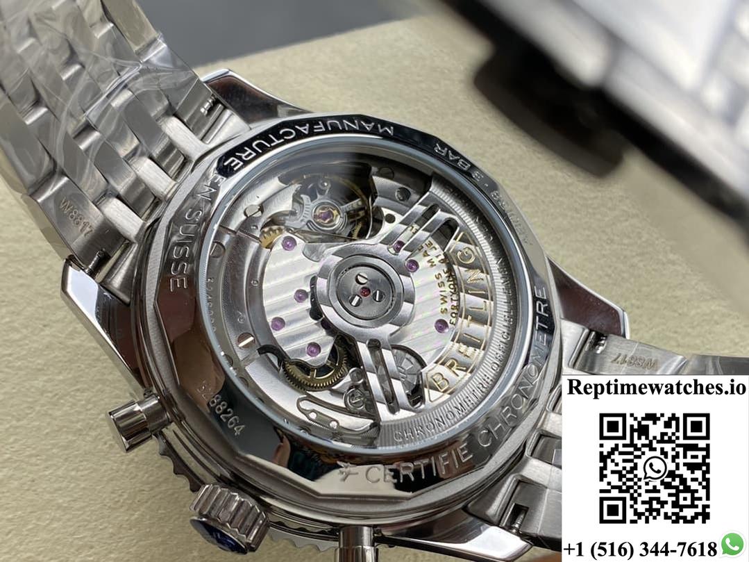 Breitling Aviation Chronograph1 Ab0139241C2A1 Bls Factory Luminous Hour Markers-Rep Time Watches