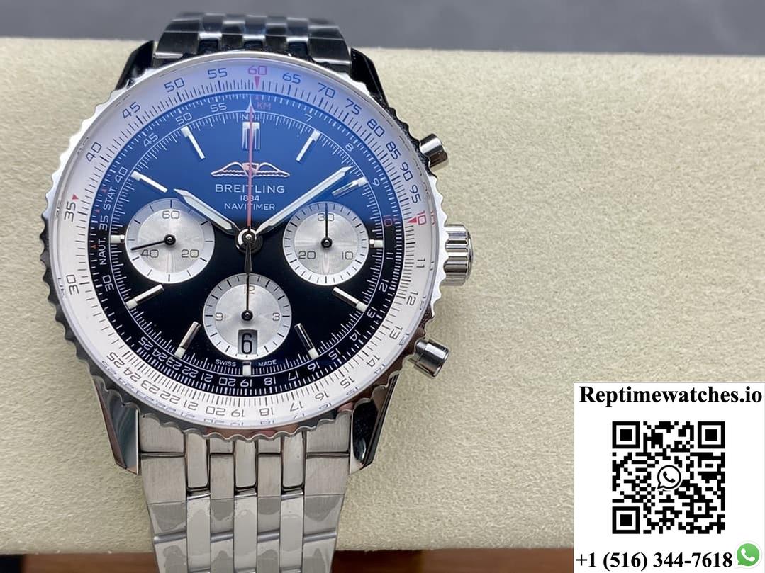 Breitling Aviation Chronograph1 Ab0139211B1A1 Bls Factory Stainless Steel Case-Rep Time Watches