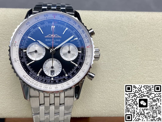 Breitling Aviation Chronograph1 AB0139211B1A1 BLS Factory Stainless Steel Case