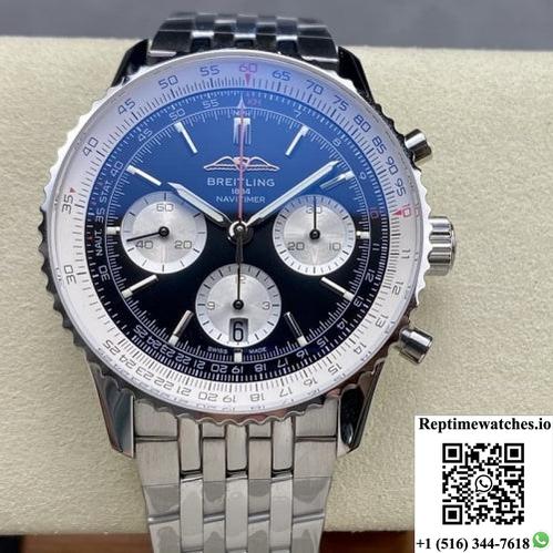 Breitling Aviation Chronograph1 Ab0139211B1A1 Bls Factory Stainless Steel Case-Rep Time Watches