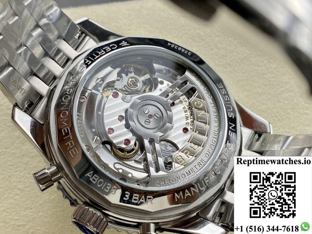 Breitling Aviation Chronograph1 Ab0139211B1A1 Bls Factory Stainless Steel Case-Rep Time Watches