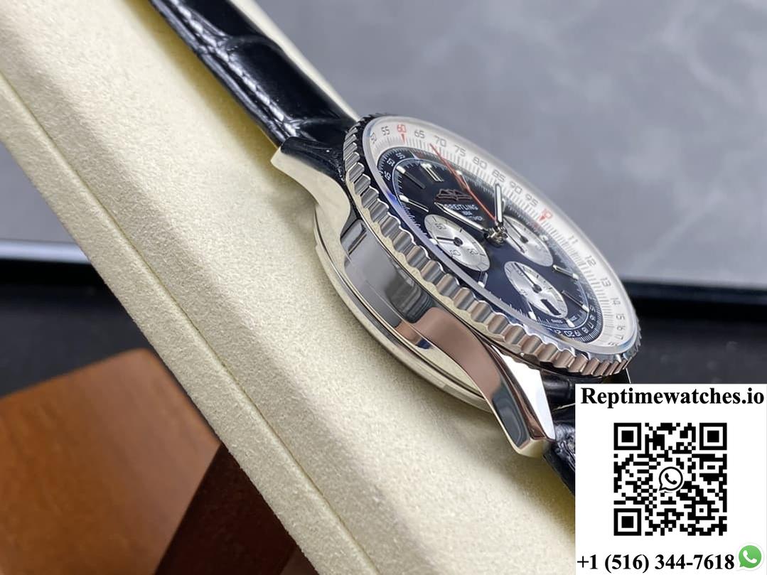 Breitling Aviation Chronograph1 Ab0137211B1P1 Bls Factory Alligator Leather Strap-Rep Time Watches