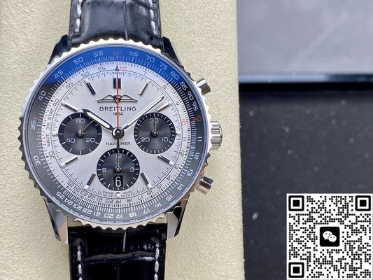 Breitling Aviation Chronograph1 AB0138241G1P1 BLS Factory Glass case back