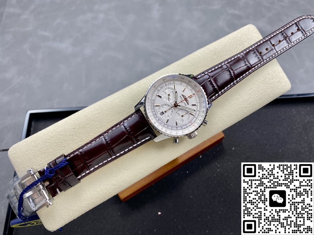 Breitling Aviation Chronograph1  AB0139211G1P1 BLS Factory Stainless Steel Bezel