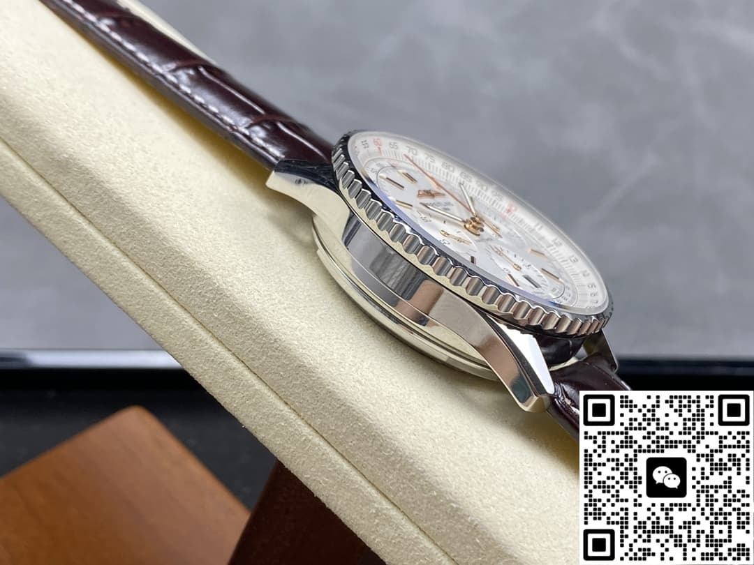 Breitling Aviation Chronograph1  AB0139211G1P1 BLS Factory Stainless Steel Bezel