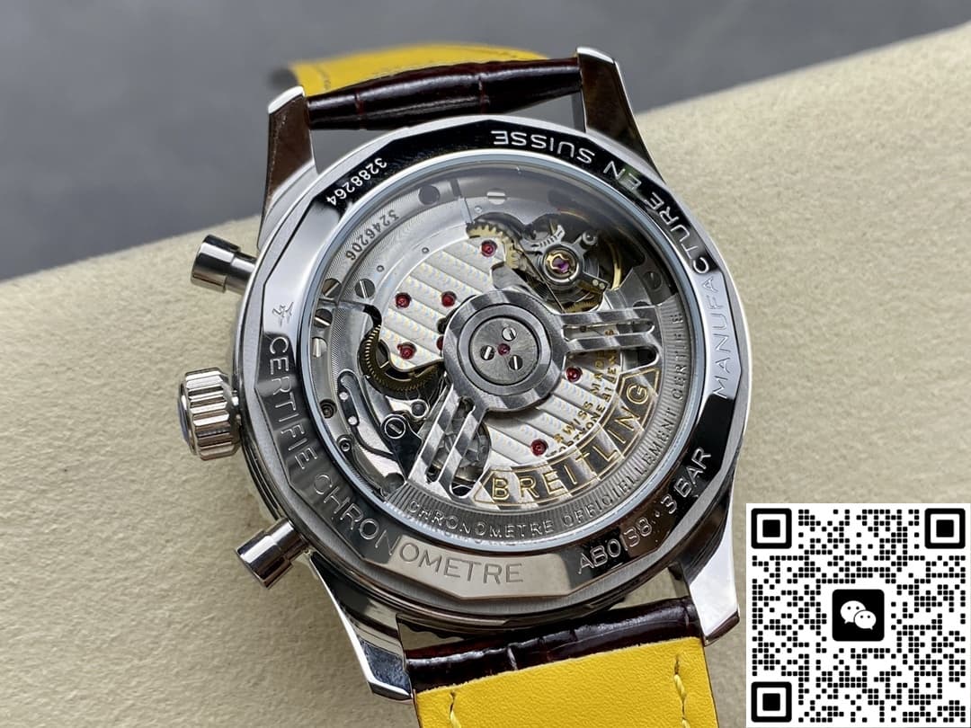Breitling Aviation Chronograph1  AB0139211G1P1 BLS Factory Stainless Steel Bezel