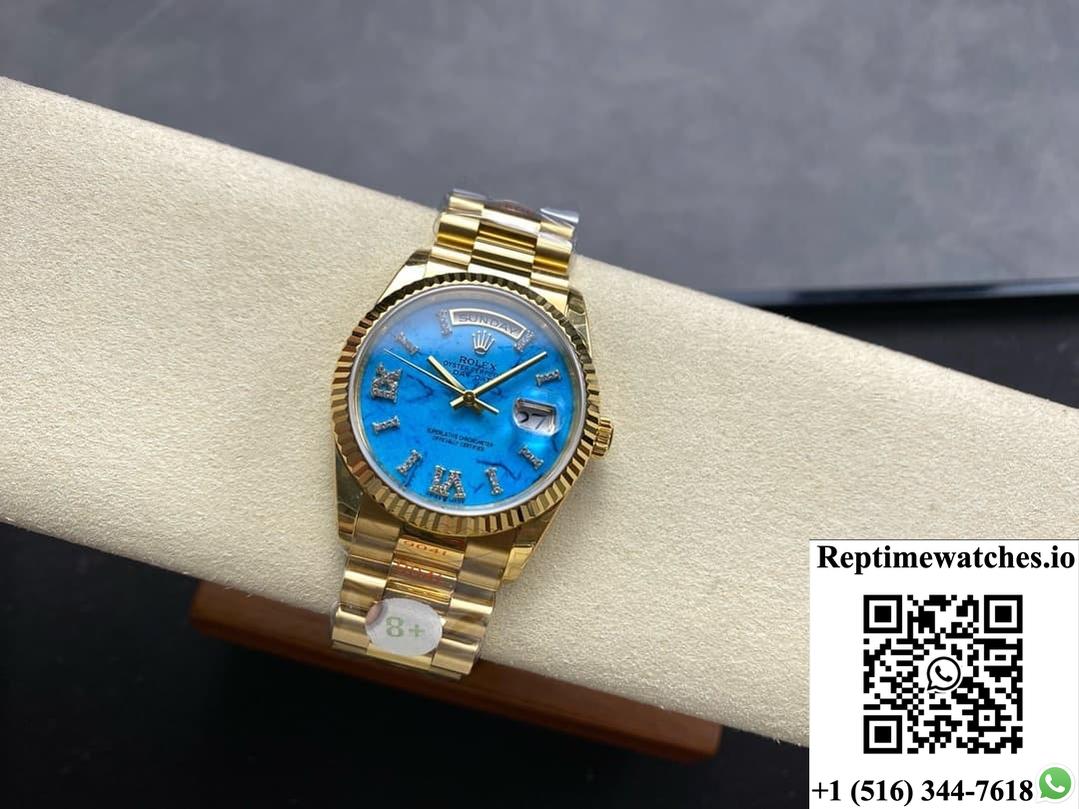 Rolex Day-Date model m128238-0071 8+ Factory date display