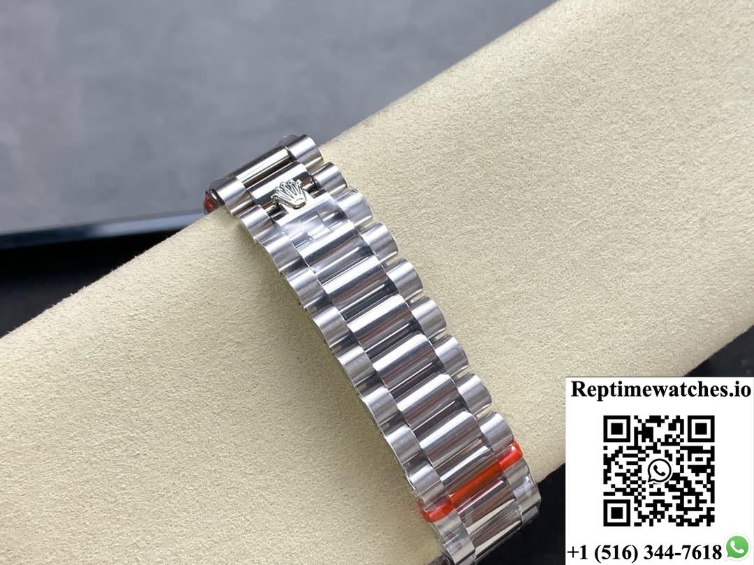 Rolex Day-Date model M128399TBR-0009 8+ Factory Diamond Bezel