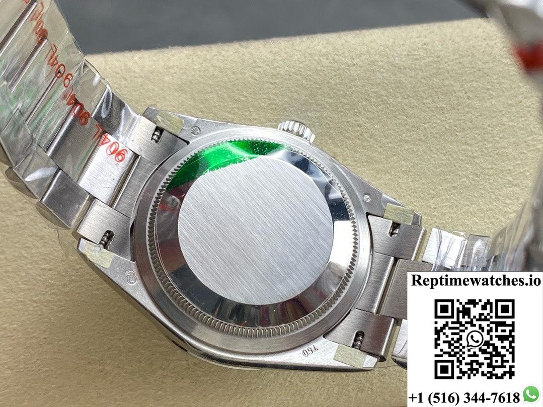 Rolex Day-Date model M128399TBR-0027 8+ Factory stainless steel case