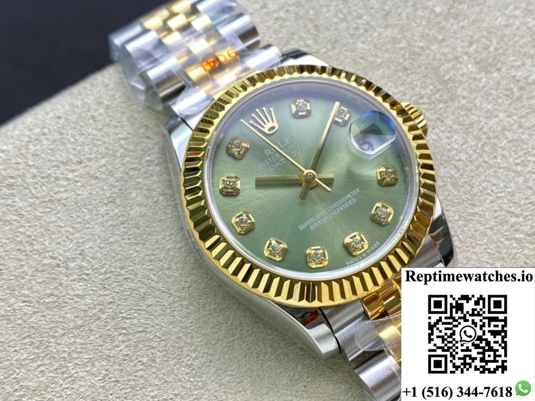 Rolex Datejust m278273-0030 GS factory gold watch strap