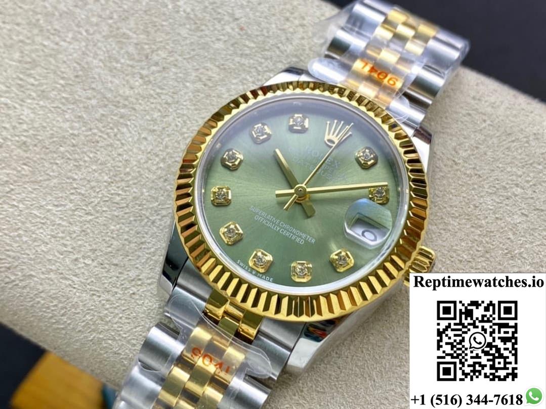 Rolex Datejust m278273-0030 GS factory gold watch strap