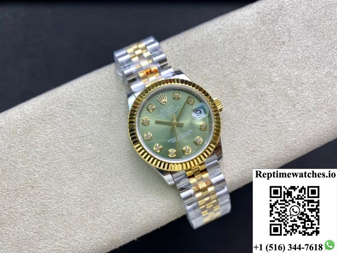 Rolex Datejust m278273-0030 GS factory gold watch strap