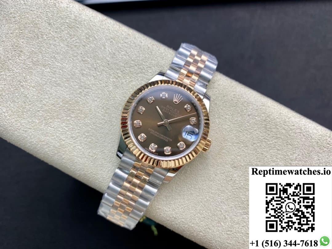 Rolex Datejust m278271-0028 GS factory gold diamond dial