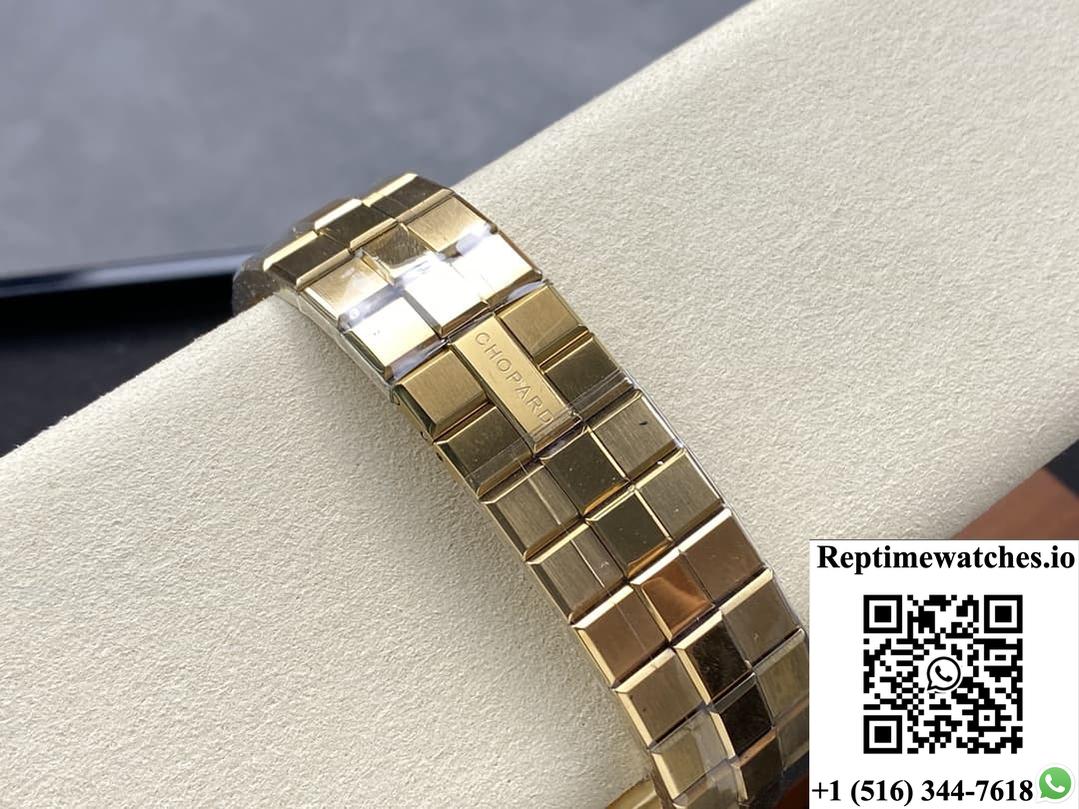 Chopard Snow Mountain Pride Wing 295363-0001 Gh Factory Gold Dial-Rep Time Watches