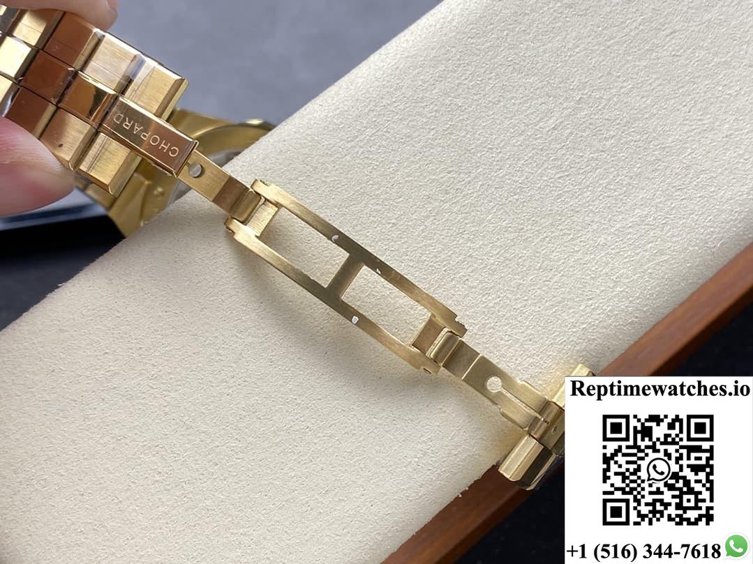 Chopard Snow Mountain Pride Wing 295363-0001 Gh Factory Gold Dial-Rep Time Watches