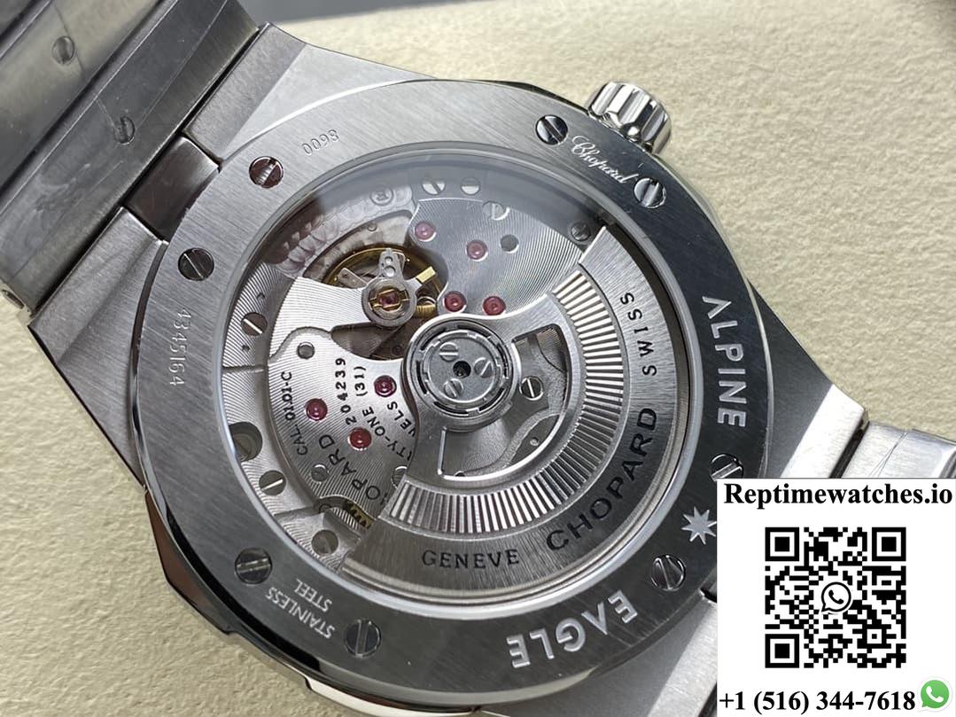 Chopard Snow Mountain Pride Wing 298600-3014 GH Factory Back See-through Case