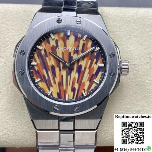 Chopard Snow Mountain Pride Wing 298635-3001 Gh Factory Stick Hour Markers-Rep Time Watches