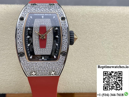 Richard Miller Ladies RM07-01 BBA Factory Rubber Strap