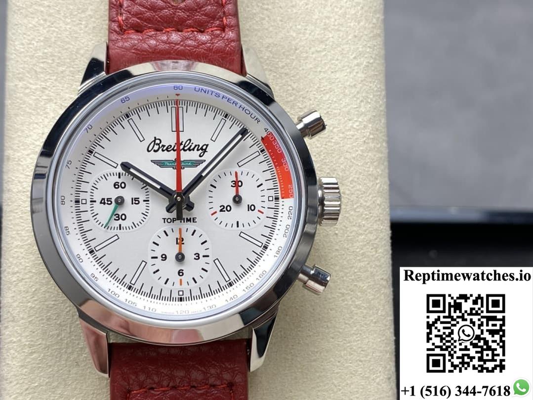 Breitling TOP TIME AB01766A1A1X1 BLS factory white dial