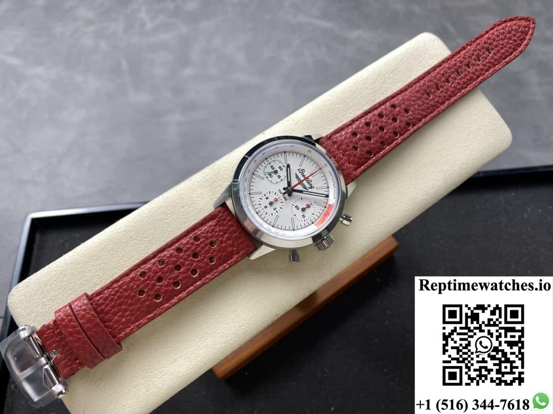 Breitling TOP TIME AB01766A1A1X1 BLS factory white dial