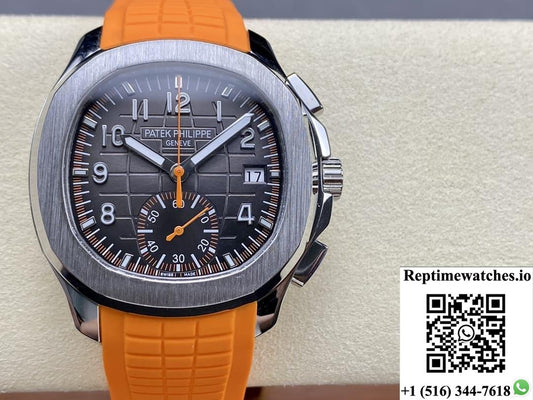 Patek Philippe AQUANAUT 5968A-001 GR Factory Black Dial