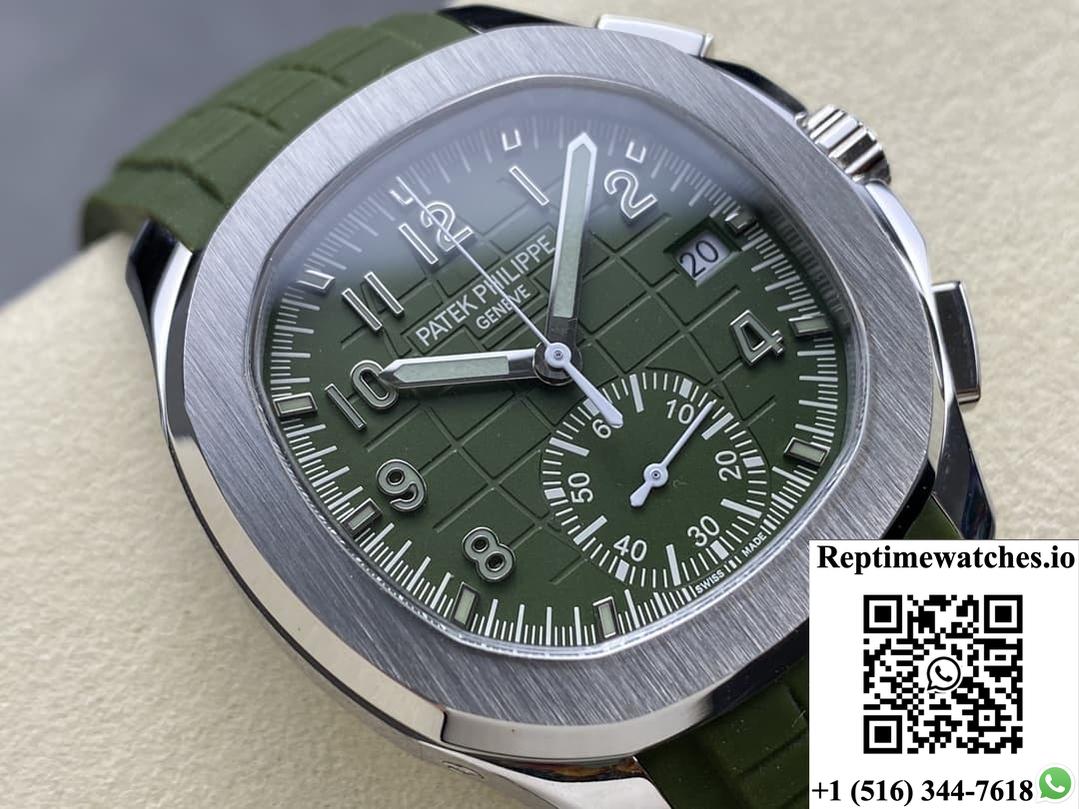 Patek Philippe AQUANAUT 5968G-010 GR Factory Date Display
