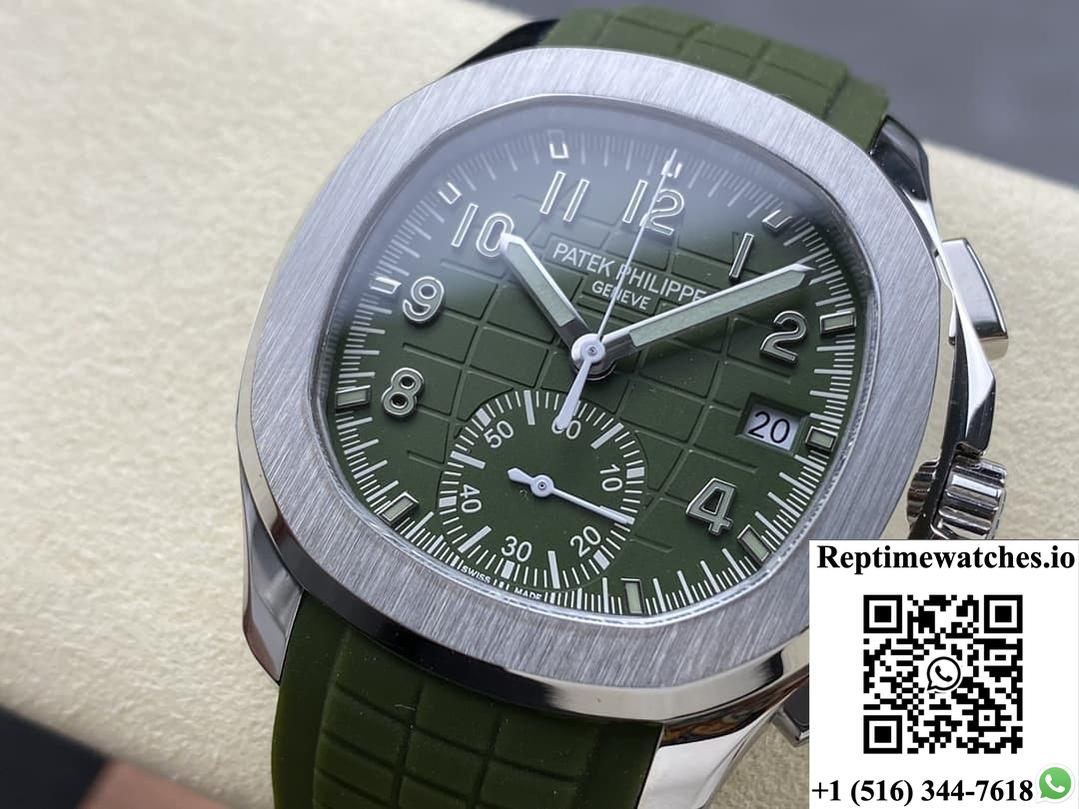 Patek Philippe AQUANAUT 5968G-010 GR Factory Date Display
