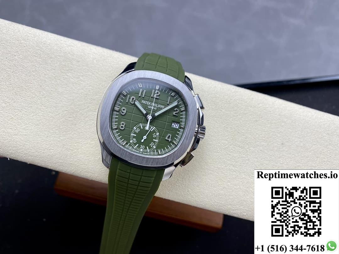 Patek Philippe AQUANAUT 5968G-010 GR Factory Date Display