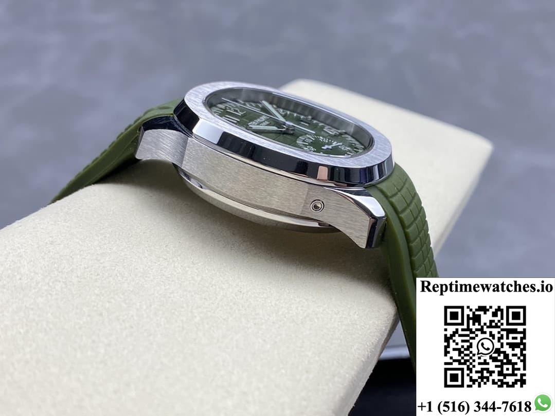 Patek Philippe AQUANAUT 5968G-010 GR Factory Date Display